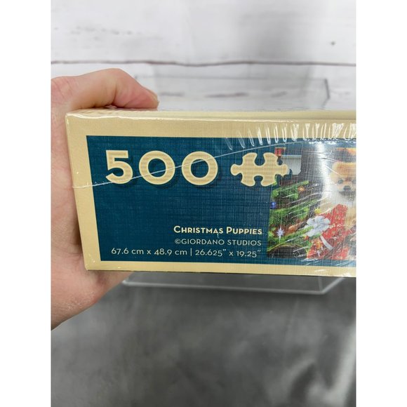 Cobblehill Christmas Puppies 500 Piece Jigsaw Puzzle - Picture 8 of 12